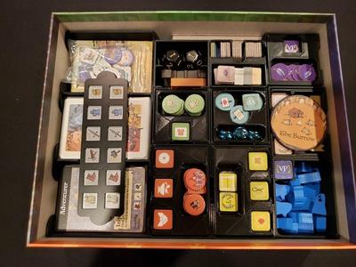 ROOT Board Game Organizer (w/ Riverfolk, Underworld, and Marauder Expansions)