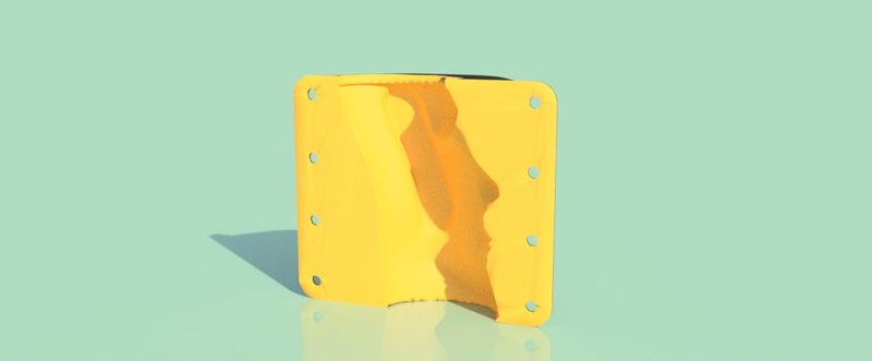 MOAIS POT MOLD CEMENT CONCRETE - MOLDE DE MACETA DE MOAIS