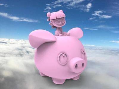 Nezha is riding his magical weapon!