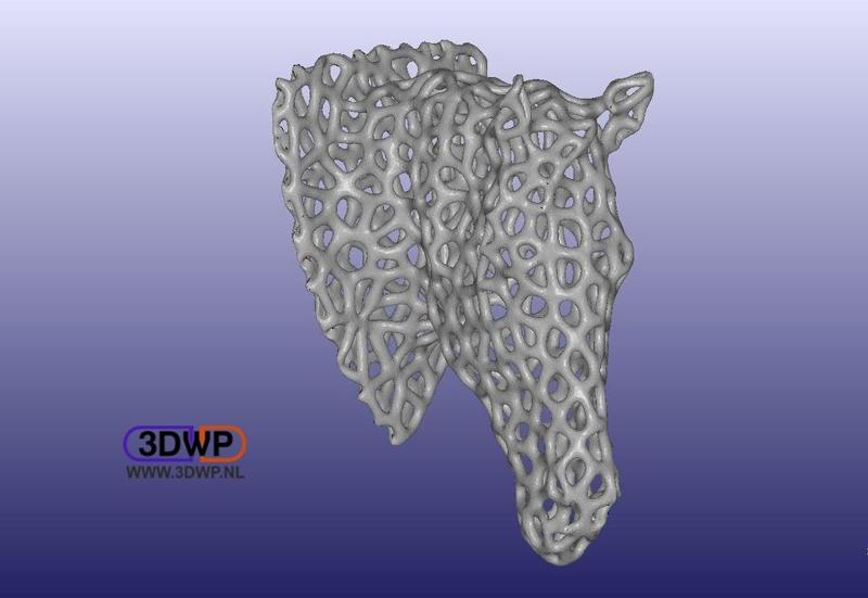 Horse Head Voronoi Style