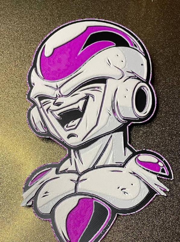 DragonBall Z  Freezer HueForge Wall Decor 