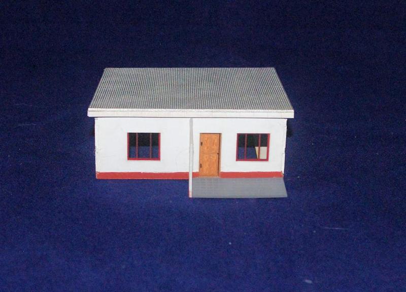 Laser Cut - 1/87 (HO) Scale - Residential House 3