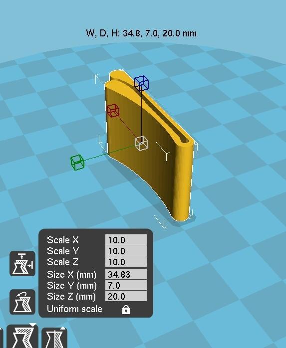 Drone Goggles battery clip