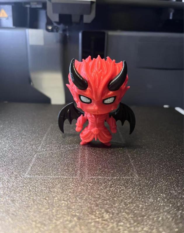 halloween little demon warrior