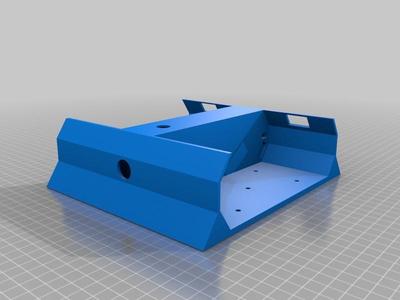 Battery mounting system for longboard