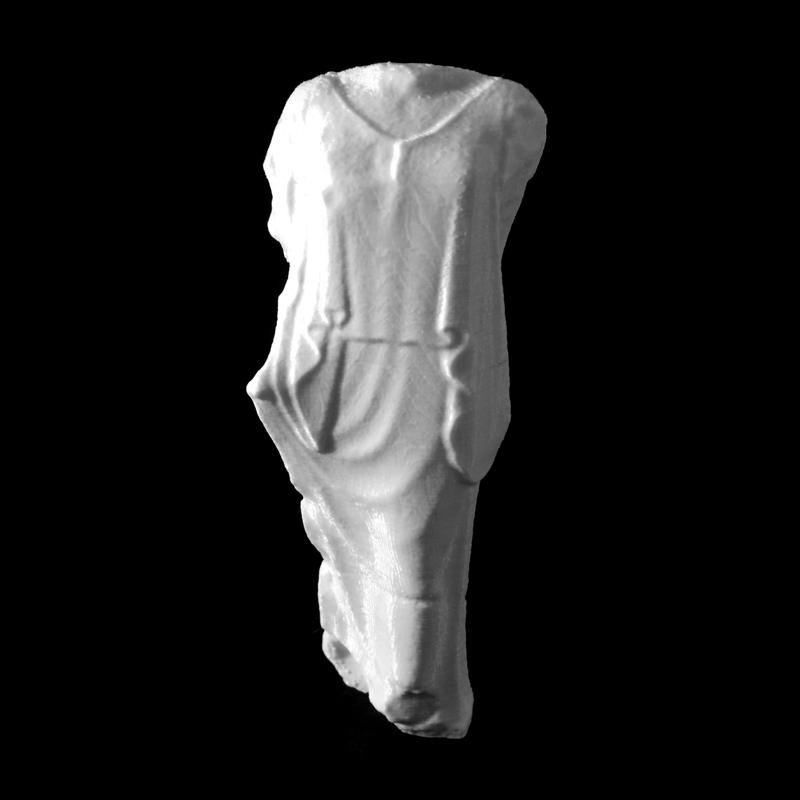 Woman wearing a peplos