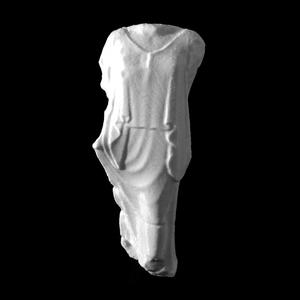 Woman wearing a peplos