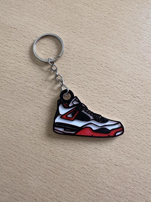 Air Jordan 4 Sneakers Key Chain