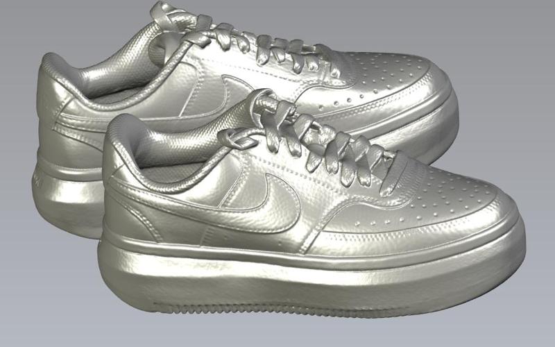 Nike Court Vision Alta 3D Model - Realistic 3D Scan for Printing or Rendering