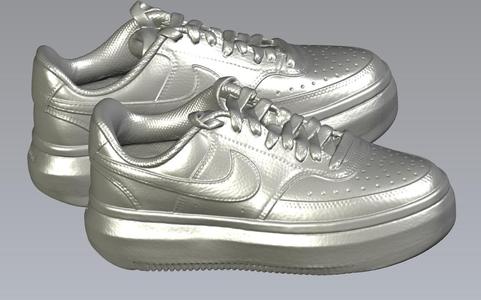 Nike Court Vision Alta 3D Model - Realistic 3D Scan for Printing or Rendering