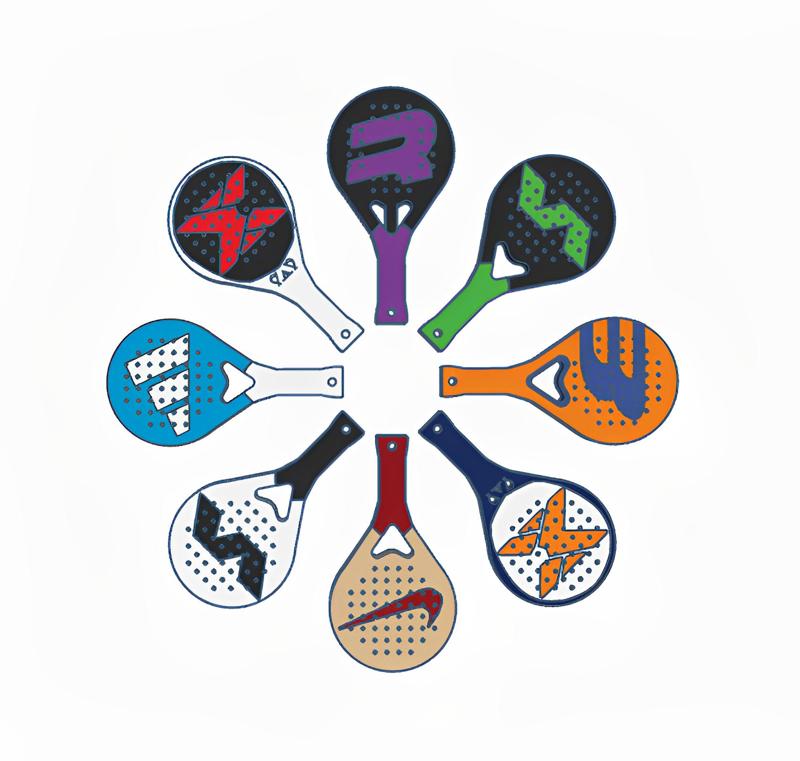 Paddle Paddle Key Rings Adidas Nike Bull Nox Varlion Royal