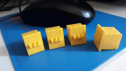 Anet A6 Cubo calibracion cama