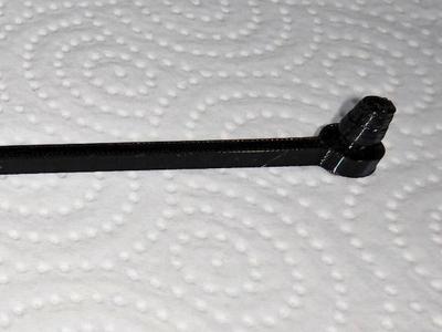 Holder for a camper van's gas cap