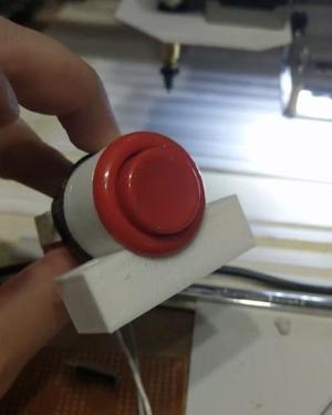 28mm Arcade Button Table Mount