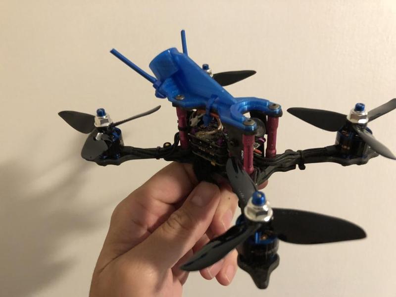 X140 Pro AXII and Antenna Mount Shark Fin