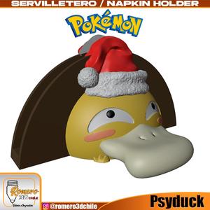 Psyduck Christmas Napkin Holder / Pokemon / Napkin Holder