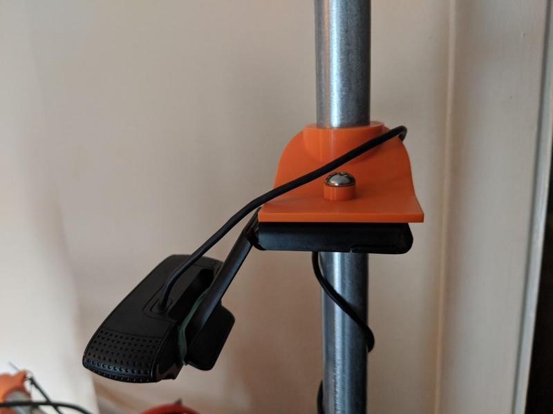 Electrical conduit webcam mount