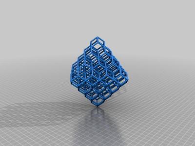 Rhombic Dodecahedron Lattice