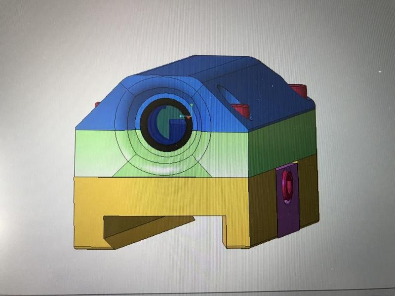 Weaver-Schienen Befestigung MK2