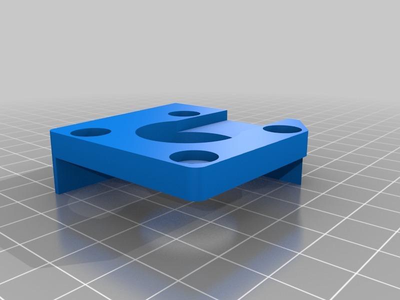 Ender-3 dampened Y motor holder