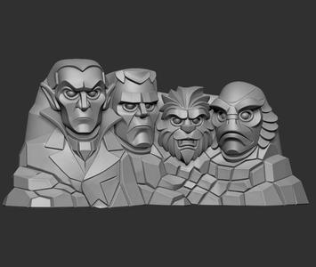 Monster Rushmore