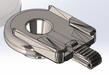 Cateye Micro Wireless Bike Computer, headset cap Mt