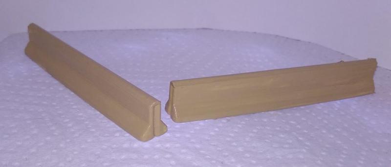 Gaslands concrete barriers 1:64