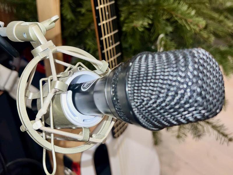 Microphone Mount Adapter 44mm to 25-30mm