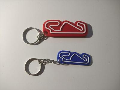 ✅ F1 key rings of the Montmeló circuit, Barcelona (Spain)