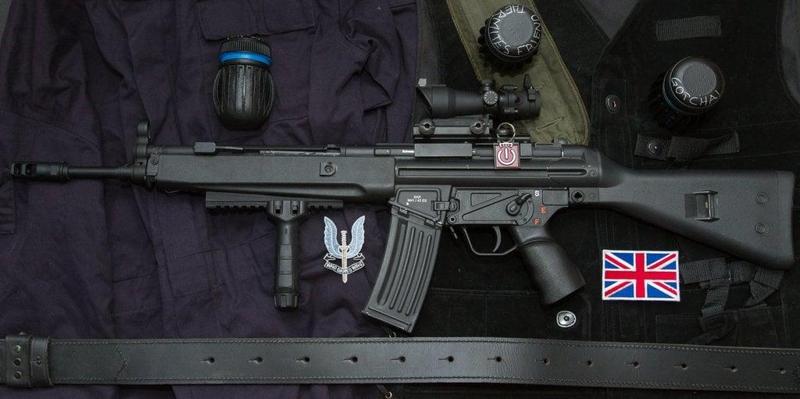 Airsoft HK33 Rail for Handguard