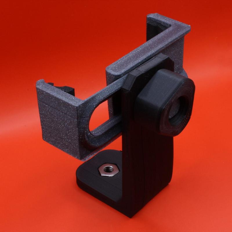 3D printable cell phone tripod mount