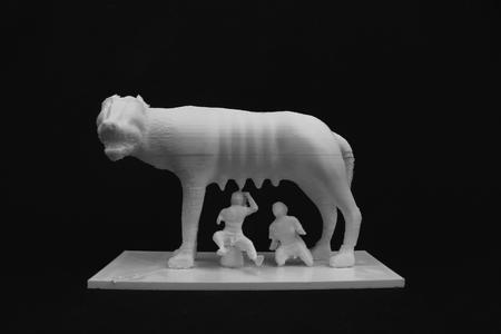 The Capitoline Wolf at The Musei Capitolini, Rome