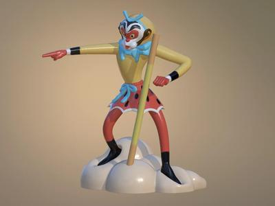 The Great Sage, Equal to Heaven, the Monkey King Sun Wukong