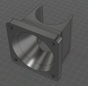 E3D v5 40mm fan adapter