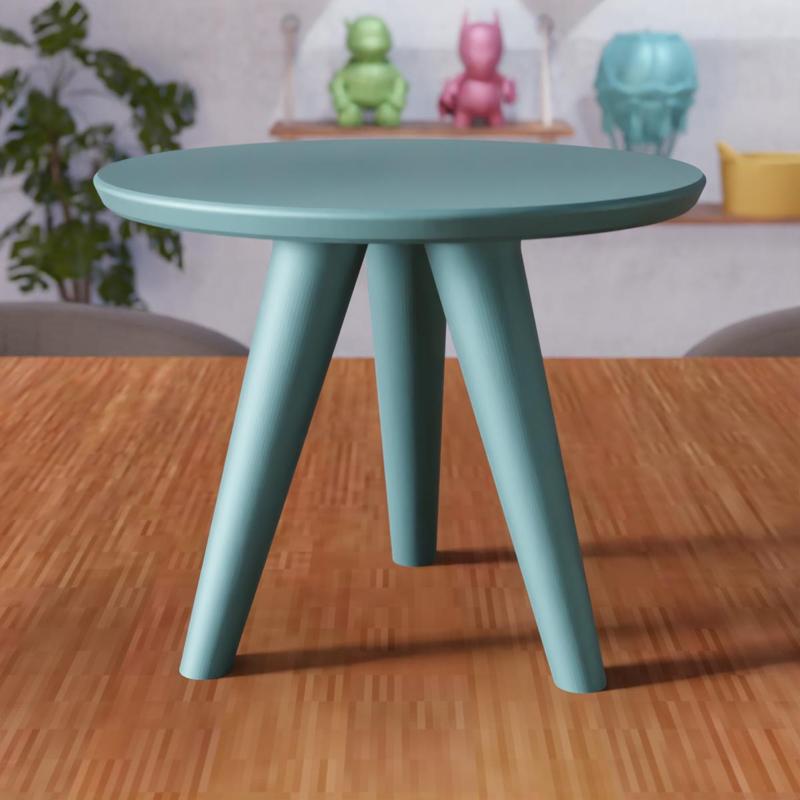 3D Plant Stand Table STL File - 348