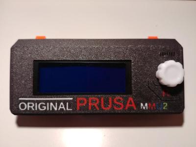 UNofficial Prusa i3 MK3 MMU2 LCD cover