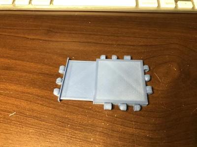 Sliding Square Poly Panel