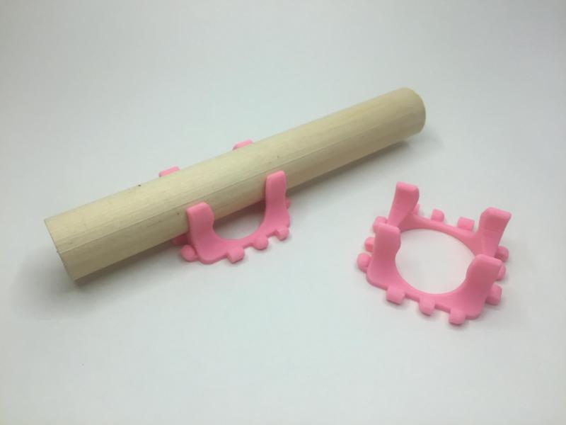 square panel dowel snap