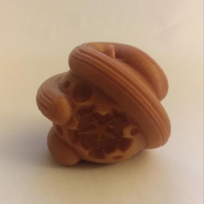 Sphericon Blizzard Ornament