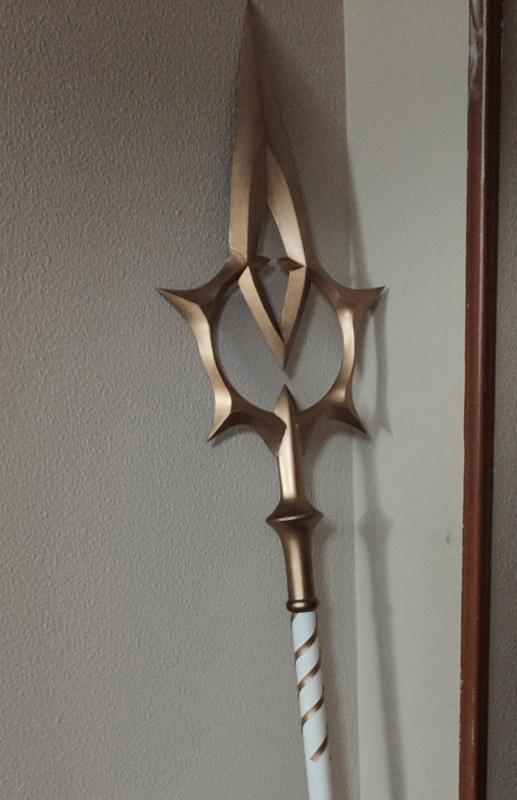 Azura's Blessed Lance 3D Model Prop for Cosplay or Collection