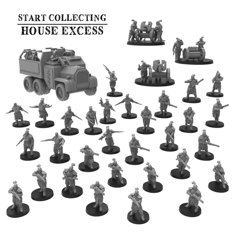 Start Collecting House Excess - Presupported