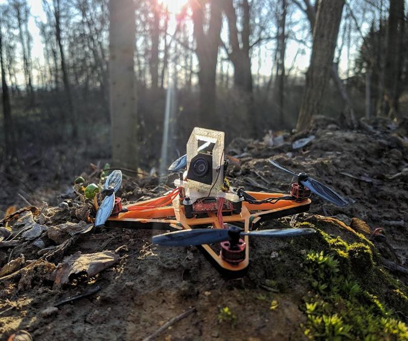 GR1FF RACE - 2.5" Frame for 070x 080X AMAX 110x Motors (Outdated)