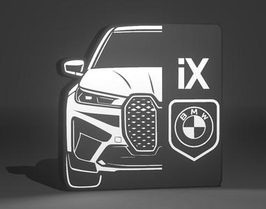 BMW IX Lightbox Lamp Led