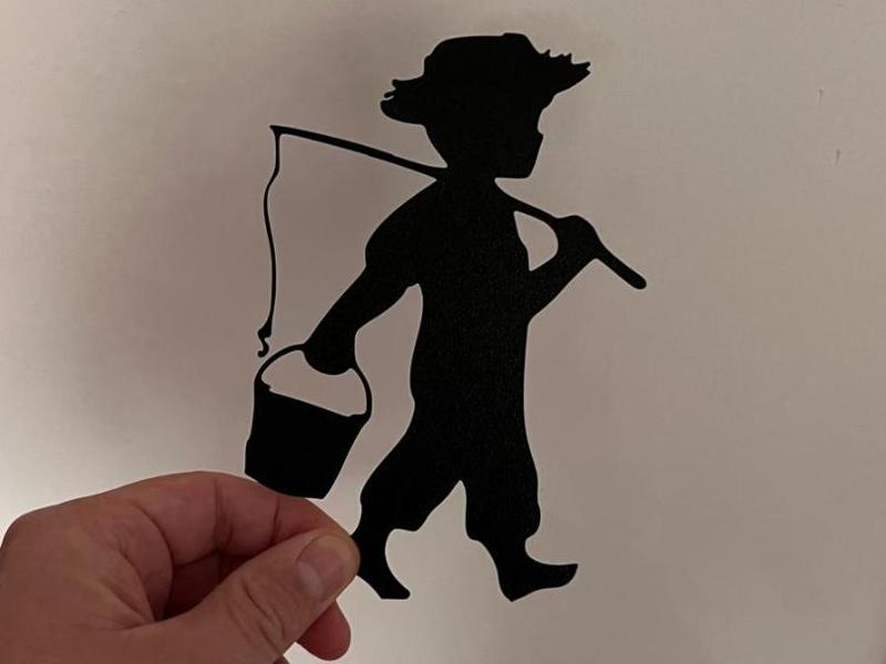 Fisherman child decor #01