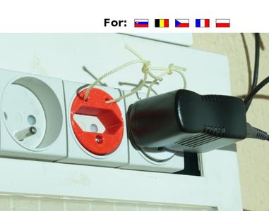 C to E socket adapter