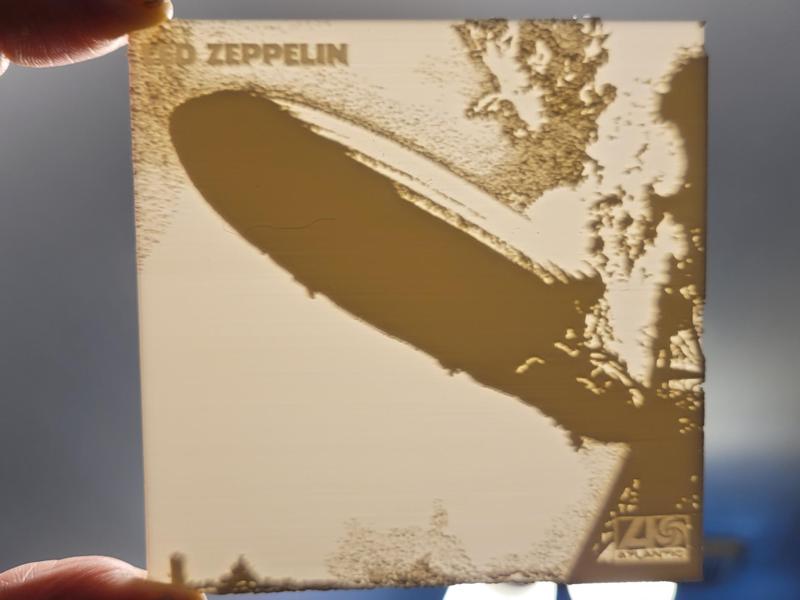 Led Zeppelin 1 album cover