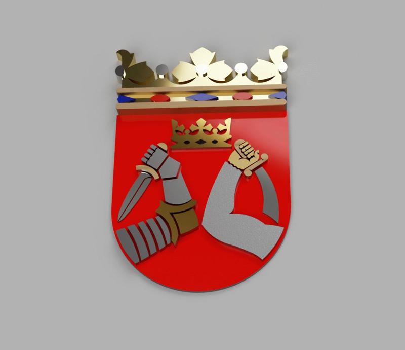 The Arms of the Finnish Region of North Karelia