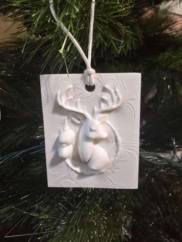 Ornament christmas deer