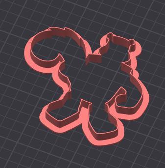 Sandy the Squirrel Cookie Cutter STL File