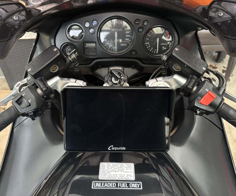 CBR1100XX Carpuride W702 Holder RAM Mount